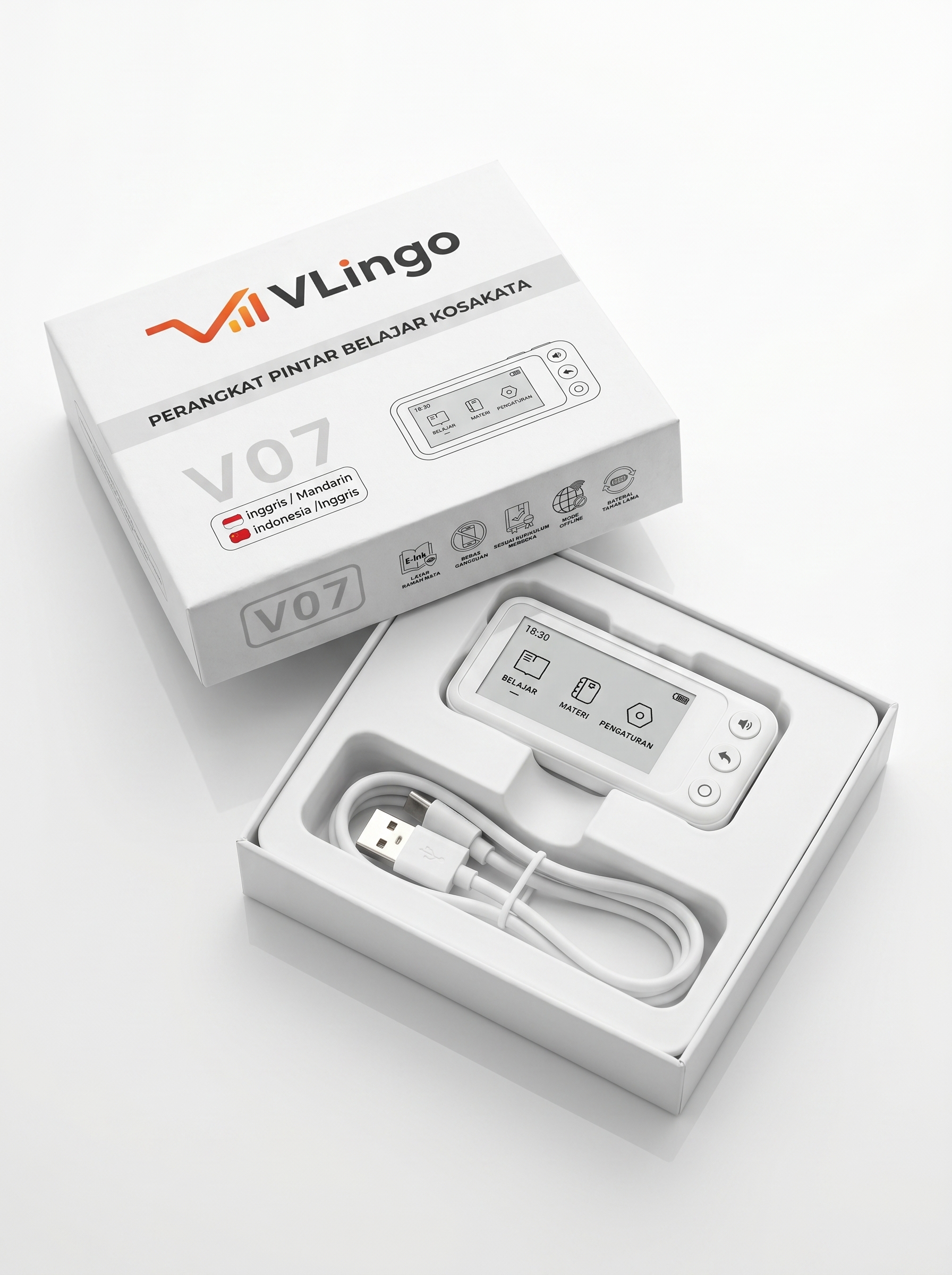Paket dan aksesori VLINGO V07
